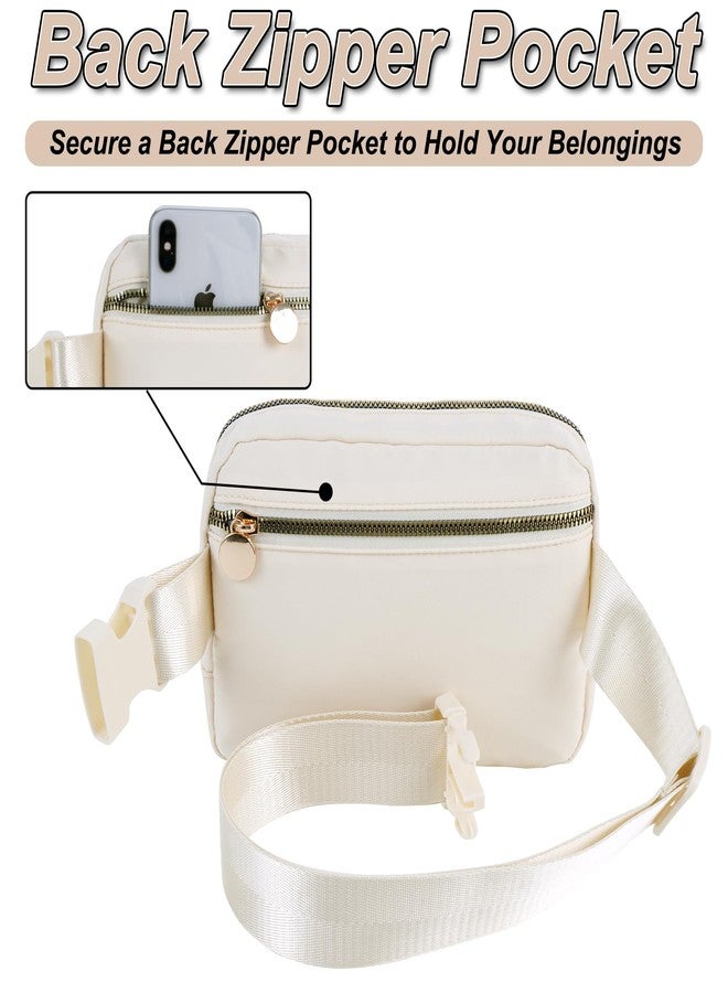 Uygafly Birthday Gifts for 4 5 6 7 8 9 10 11 12 13 Year Old Girls,Christmas Gifts for Teens Kids Daughter Sister Her,Fanny Pack Crossbody Bag Belt Bag Stocking Stuffers Cute Trendy Stuff | Cream,A - Image 4